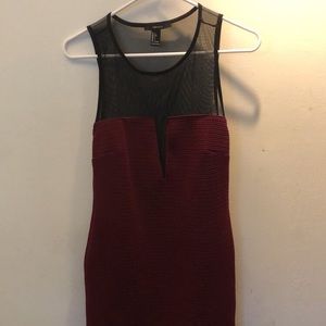 Maroon/red cocktail dress